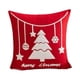 thumbnail image 3 of Pack de 4 Fundas De Cojín De Navidad De 45x45 Cm Con Bordado J12, 3 of 3