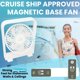 thumbnail image 2 of Ventilador de crucero portátil Nordmoose Cruise Ship aprobado en 2025, 2 of 7