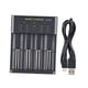 thumbnail image 2 of 18650 Cargador De Baterías 4-ranura Para Baterías De Ion Litio 10440 14500 14650 16340, 2 of 5
