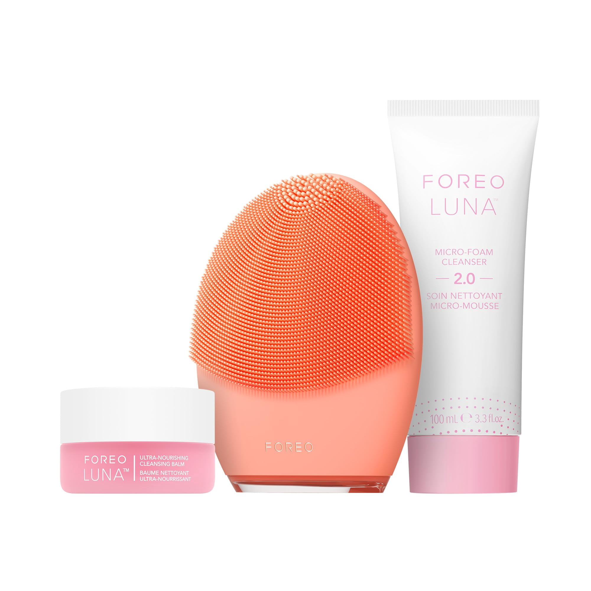 Cepillo De Limpieza Facial Foreo Clean Balance Luna 4 Bundle