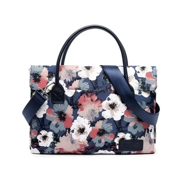 Crusec - Cartera Notebook Dama Bolso Ejecutiva Universitaria - Azul Oscuro