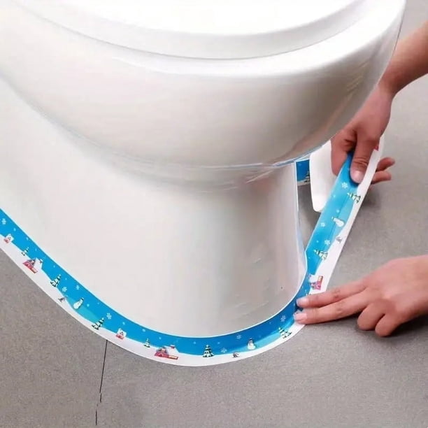 1 Roll Waterproof Anti-mildew Toilet Caulk Strip, Self-Adhesive Sealing Tape For Kitchen Bathroom, Bathroom Waterproof Tape To Avoid Wet, Kitchen Sink Beautiful Seam Stickers