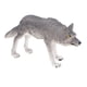 thumbnail image 4 of Figuras de animales de plástico modelo para regalo de los ni?os Decoración para el hogar Lobo caminando gris, 4 of 5