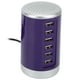 thumbnail image 4 of Estación de carga rápida de 6 puertos y 30 W con reconocimiento inteligente, USB para tabletas, enchufe estadounidense de 100 a 240 V, 4 of 8