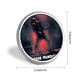 thumbnail image 2 of Eddie Munson-Theme Round Button Badge: Premium Metal Construction, Ideal for High-End Events 2.8 cm, 2 of 6