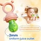 thumbnail image 4 of Comedero de fruta para bebés Rabbitcozy con 3 bolsas de silicona, 4 of 9