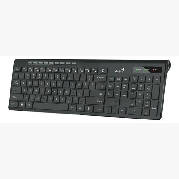 Teclado Inalámbrico Genius Slimstar 7230 Copilot Negro