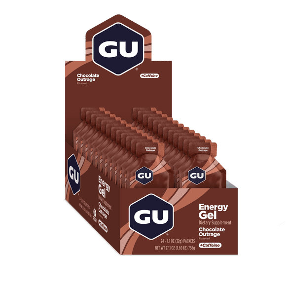 GU Box Energy Gel, Chocolate Outrage