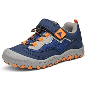 Zapatillas De Senderismo Mishansha Para Niño Y Niña, Azul Y Naranja, Talla 1