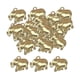 thumbnail image 3 of 50x colgantes de aleación para hacer hallazgos de joyería DIY, suministros de abalorios colgantes de 1,85 cm x 1,9 cm, abalorios de para , Dorado, 3 of 5