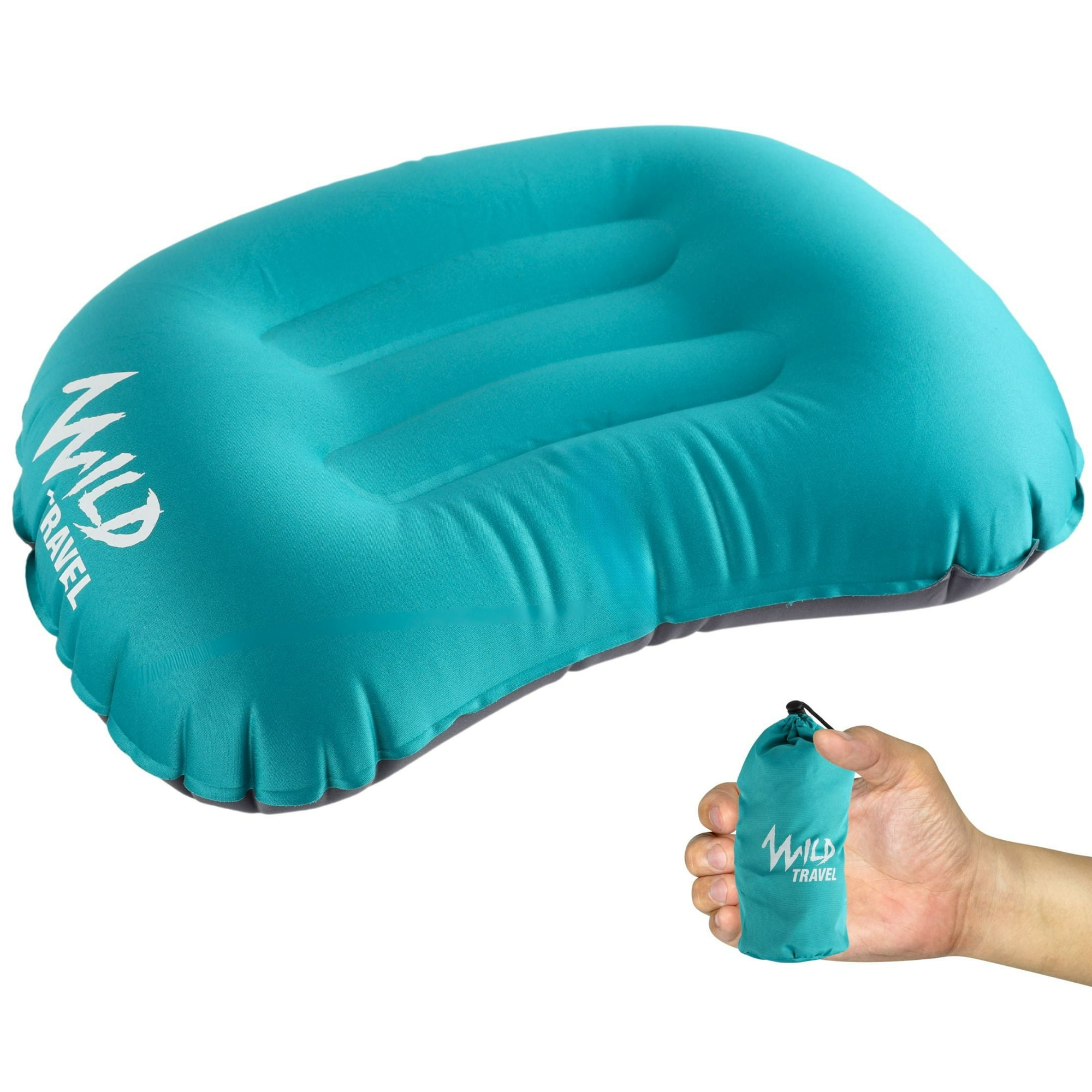 Wild Travel - Cojín Almohada Inflable Trekking Camping Trailpillow