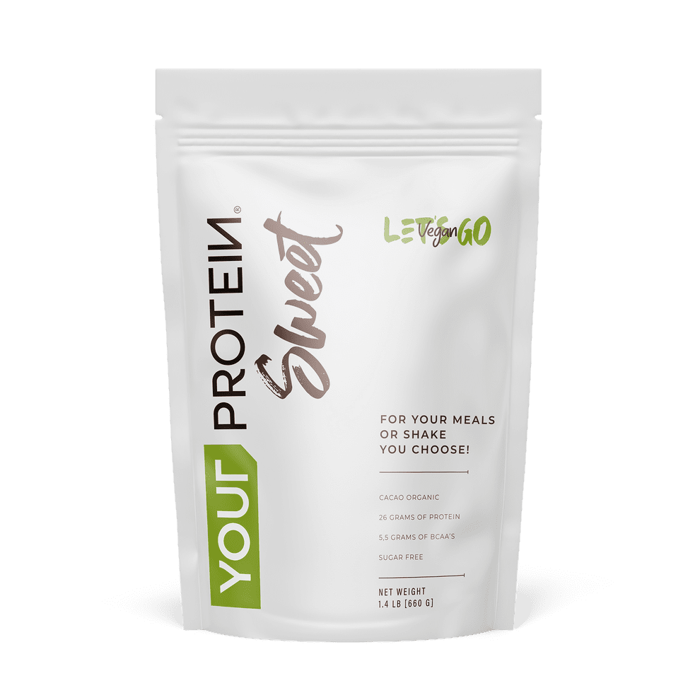 Proteina Sweet Vegan Cacao 1.4lb (660gr)- Your Protein
