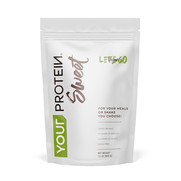 Proteina Sweet Vegan Cacao 1.4Lb (660Gr)- Your Protein