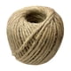thumbnail image 5 of Fina yeja Twine Jute cuerda pesada cáñamo de cáñamo cuerda de hilo de hilo para aplicaciones de jardinería empacando decoración macrame decoración del 4 mm, 5 of 5