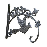 Ioensy - Macetas Colgantes Con Soporte De Metal Para Cercas, Carillón De Viento, Martín Pescador