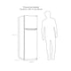 thumbnail image 3 of REFRIGERADOR TOP MOUNT FRIO DIRECTO 168 LTS LRT-200DFN NEGRO, 3 of 5