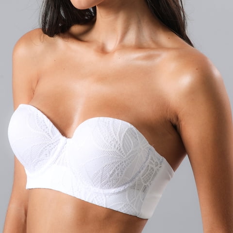 Sosten Strapless Cobertura Perfecta Mujer Flores 13483-1