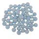 thumbnail image 3 of 50 pedazos sueltan los encantos de los granos de cerámica para la joyería que hace el azul claro 12m m, 3 of 5
