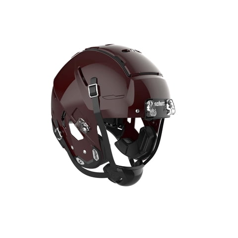 Casco De Fútbol Schutt F7 Vtd Collegiate Varsity Maroon