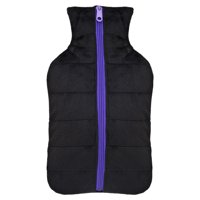 Guatero Thermicachile 2 Lt Parka Negra Cierre Morado