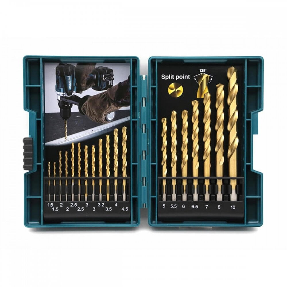 Set Brocas Hss 19 Piezas B-67795 Makita