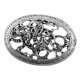 thumbnail image 2 of NORSE Medieval Vikiny Shield Symbol Broche Oval Celtic Shad Swal Suéter Pin 2, 2 of 5