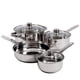 thumbnail image 1 of Juego de Cocina Gibson Home Landon de 7 Piezas en Acero Inoxidable, 1 of 1