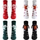 thumbnail image 1 of 4 pares de calcetines navideños con forma de mano, personalizados, magnéticos, de tubo medio, divertidos regalos de Navidad (4 pares), talla única, 1 of 7