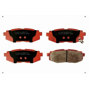 Ital Brakes Pm - Set Pastillas Frenos Traseras Para Subaru All New Wrx 2022 2024