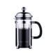 thumbnail image 1 of Cafetera Francesa 1lt Vidrio Borosilicato Acero Lugano, 1 of 3