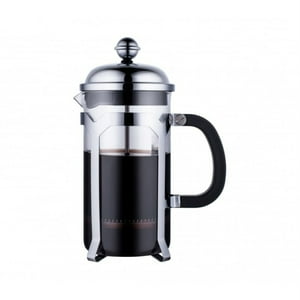 Cafetera Francesa 1Lt Vidrio Borosilicato Acero Lugano