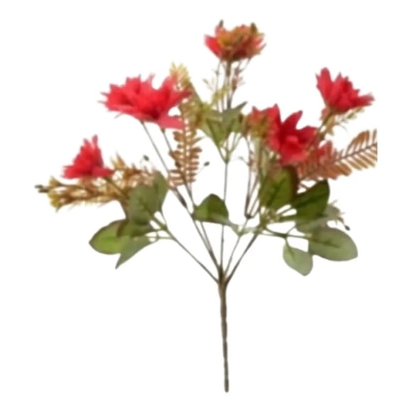 Set 4 Ramo Flores Silvestre Multicolor Adorno Artificial Jhn