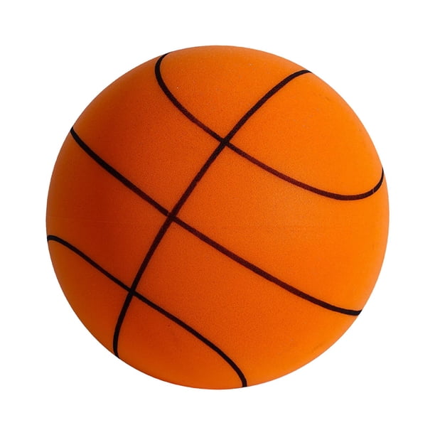Bola Silenciosa De Juguete, Pelotas Hinchables Ligeras Para Cumpleaños, Navidad, Acción De Gracias, Línea Naranja