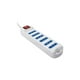 thumbnail image 1 of Alargador Philco 6 Entradas 3 Metros Con Switch Xt-30 Blanco, 1 of 3