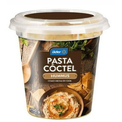 Pasta Coctel Hummus 250 G Lider
