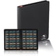 thumbnail image 1 of Carpeta para cartas coleccionables DTCGBIN de 16 bolsillos con cierre de cremallera, negra, 1 of 7