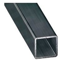 Metalfer - Perfil Cuadrado Acero Negro 15X15X1.5Mm