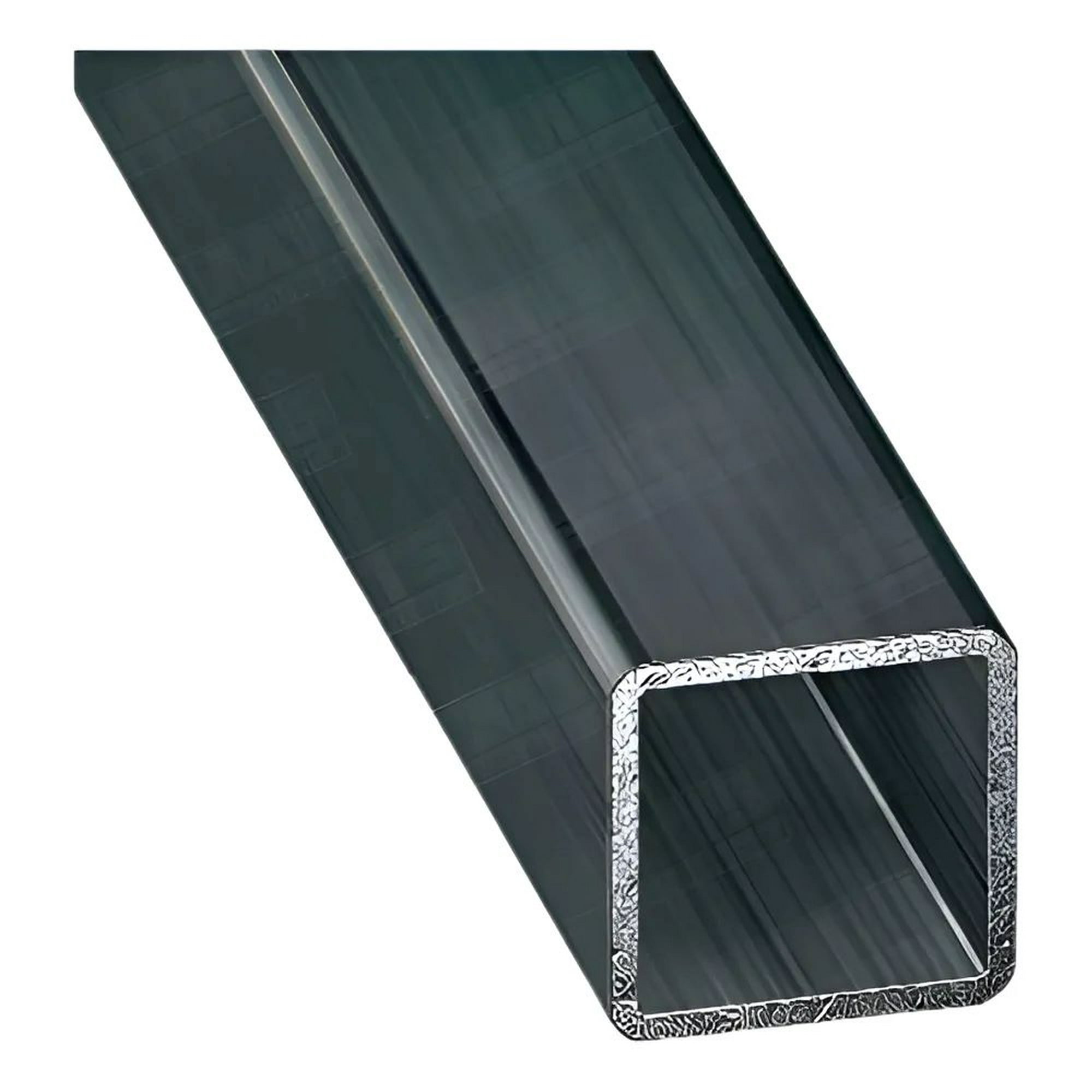 Metalfer - Perfil Cuadrado Acero Negro 20x20x2mm