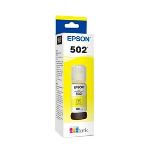 Botella De Tinta Epson 502 Ecotank De Ultra Alta Capacidad Amarilla