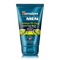 Limpiador Facial Himalaya Para Hombre, Aceite Intenso, Limón Transparente, 100 Ml