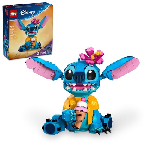 Juguete De Construcción Lego Disney Stitch 43249 Con Helado Para Mayores De 9 Años