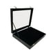 thumbnail image 4 of Vitrina De Joyería Para Collares, Vitrina De Terciopelo, Organizador De Exhibición De Joyas, PU Negro, 4 of 5