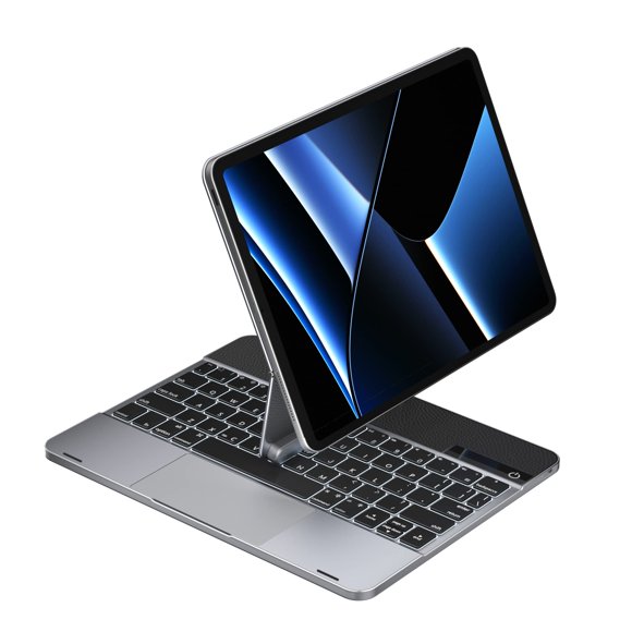 Funda con Teclado doqo para iPad Air 11 (M2) 2024/Air 5ta/4ta Generación y Pro 11