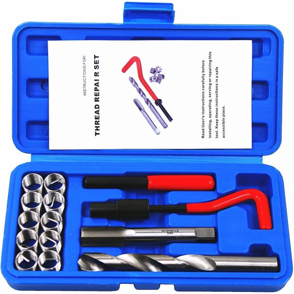 Kit de reparación de roscas BestsQ M14x1.25mm 14 piezas Métrico