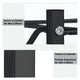 thumbnail image 4 of Rack 3 Botellones 20lts Estante Organizador Bidones Agua Negro, 4 of 7