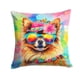 thumbnail image 1 of Almohada Decorativa Pomeranian Hippie Dawg, 1 of 6