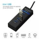 thumbnail image 2 of Adaptador HUB USB 3.0 4 Puertos Luz Indicadora Negro HB30N, 2 of 4