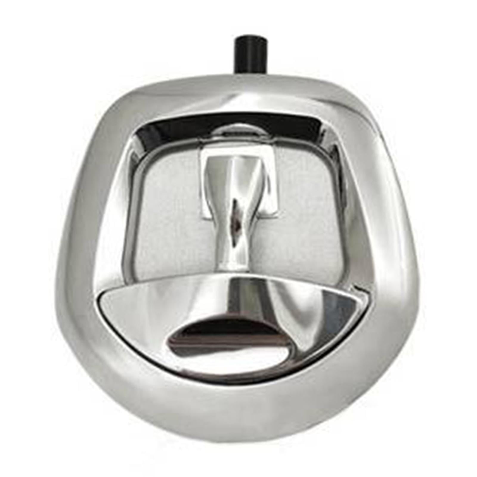 Ioensy - Caja De Herramientas Para Camión, Pestillo De Repuesto, Caja De Herramientas, Cerradura De Paleta, Manija De Repuesto Plateada