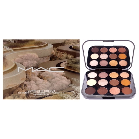 Mac - Paleta De Sombras De Ojos Connect In Colour: Nudes Sin Filtro