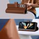thumbnail image 3 of Funda Cartera para Samsung Galaxy Z Fold 6 Tarjetero Soporte Magnético y Correa Marrón, 3 of 5